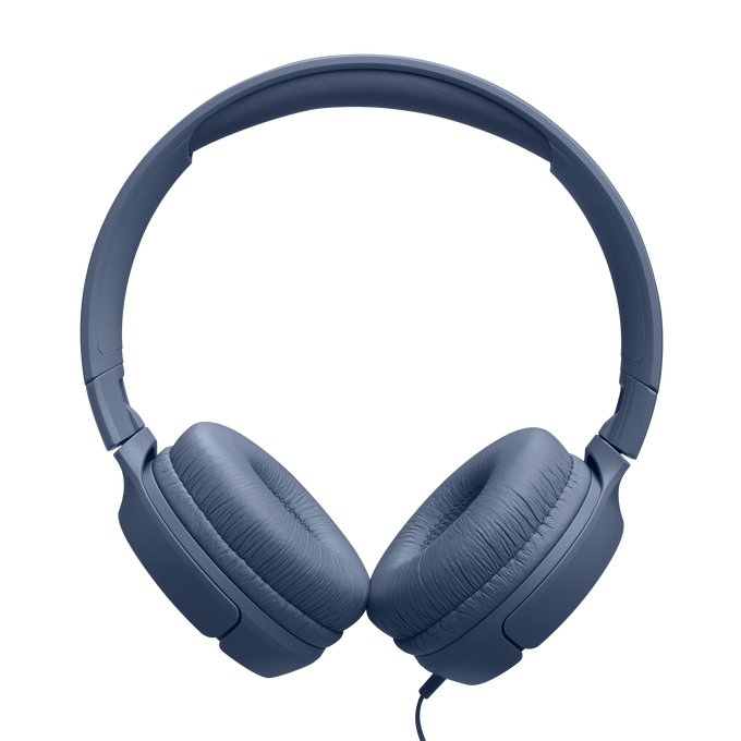 JBL Tune 520C USB-C - Blue - Hi-Res wired on-ear headphones - Top image number null